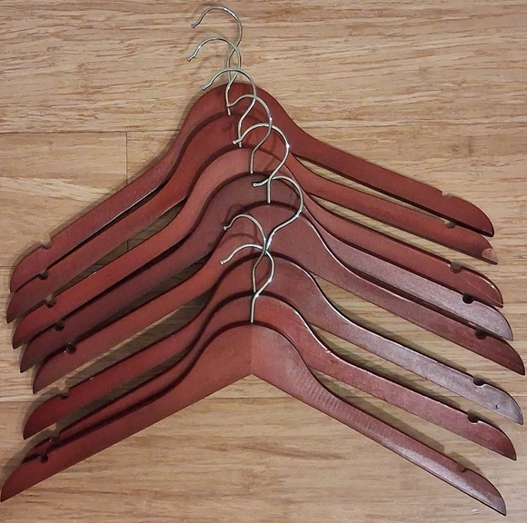 Amazon Other - CHERRY WOOD HANGERS